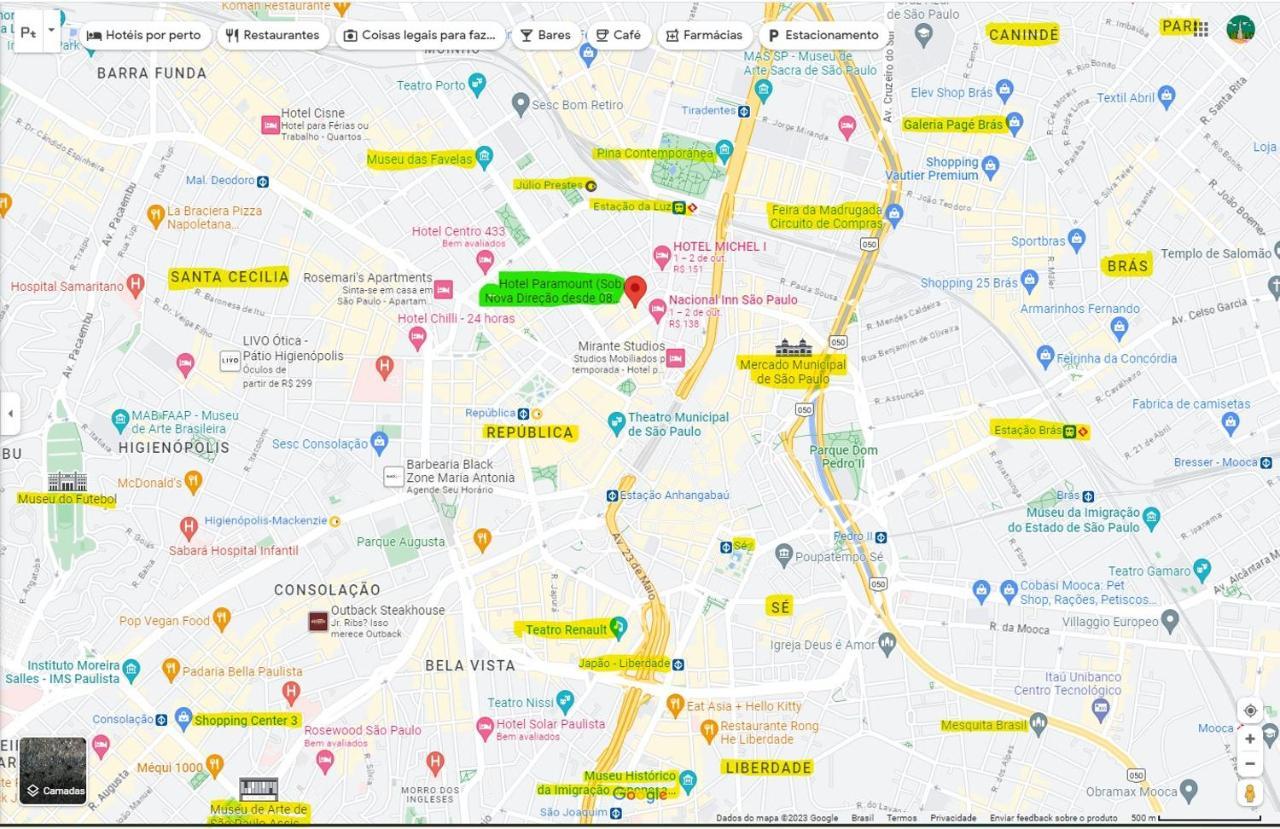 Hotel Paramount- Proximo A 25 De Marco Bras Bom Retiro E Expo Center Norte "Garanta Ja Sua Reserva" ساو باولو المظهر الخارجي الصورة